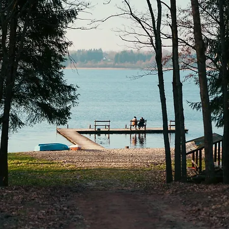 Glamping Mazury - Przystan Lüks kamp alanı Jeziorany