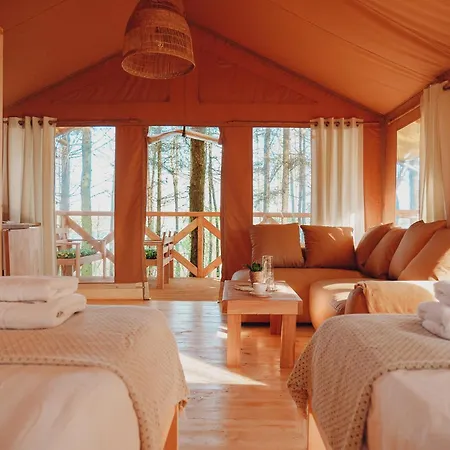 Lüks kamp alanı Glamping Mazury - Przystan *