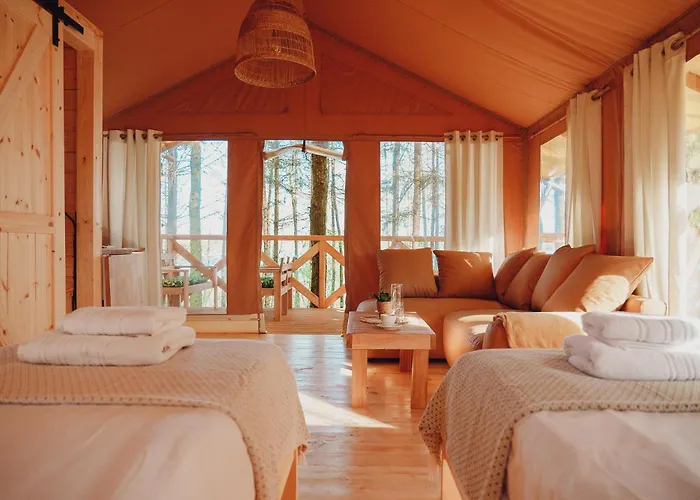 Luxury tent Glamping Mazury - Przystan *