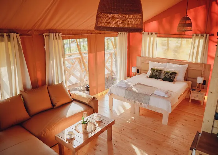 Luxury tent Glamping Mazury - Przystan *