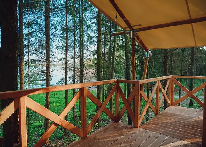 Luxury tent Glamping Mazury - Przystan *