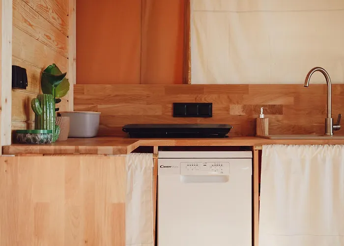 Glamping Mazury - Przystan Luxury tent Jeziorany